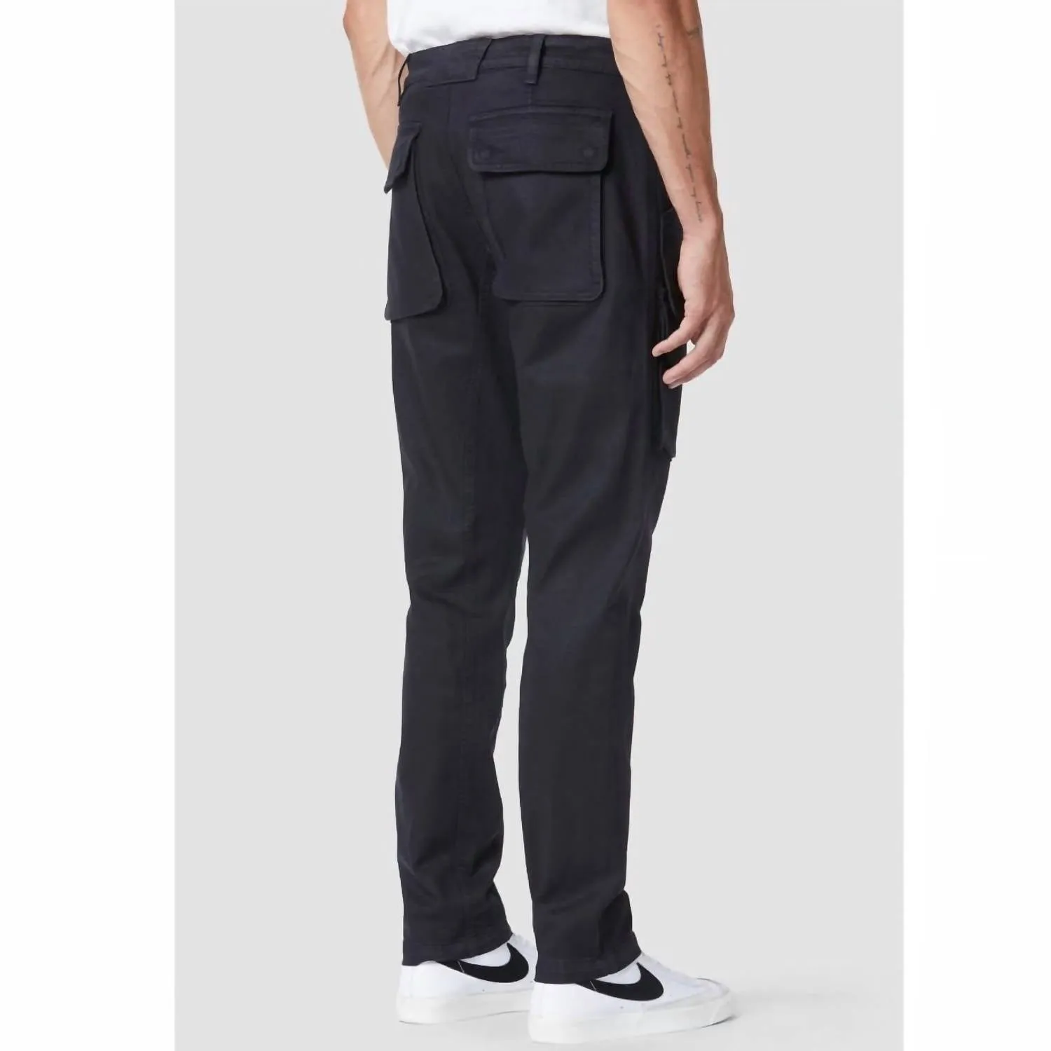 Tracker Cargo Pants In Black Wax