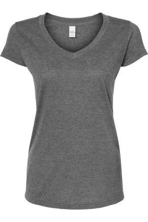 Tultex Women´s Poly-Rich V-Neck T-Shirt