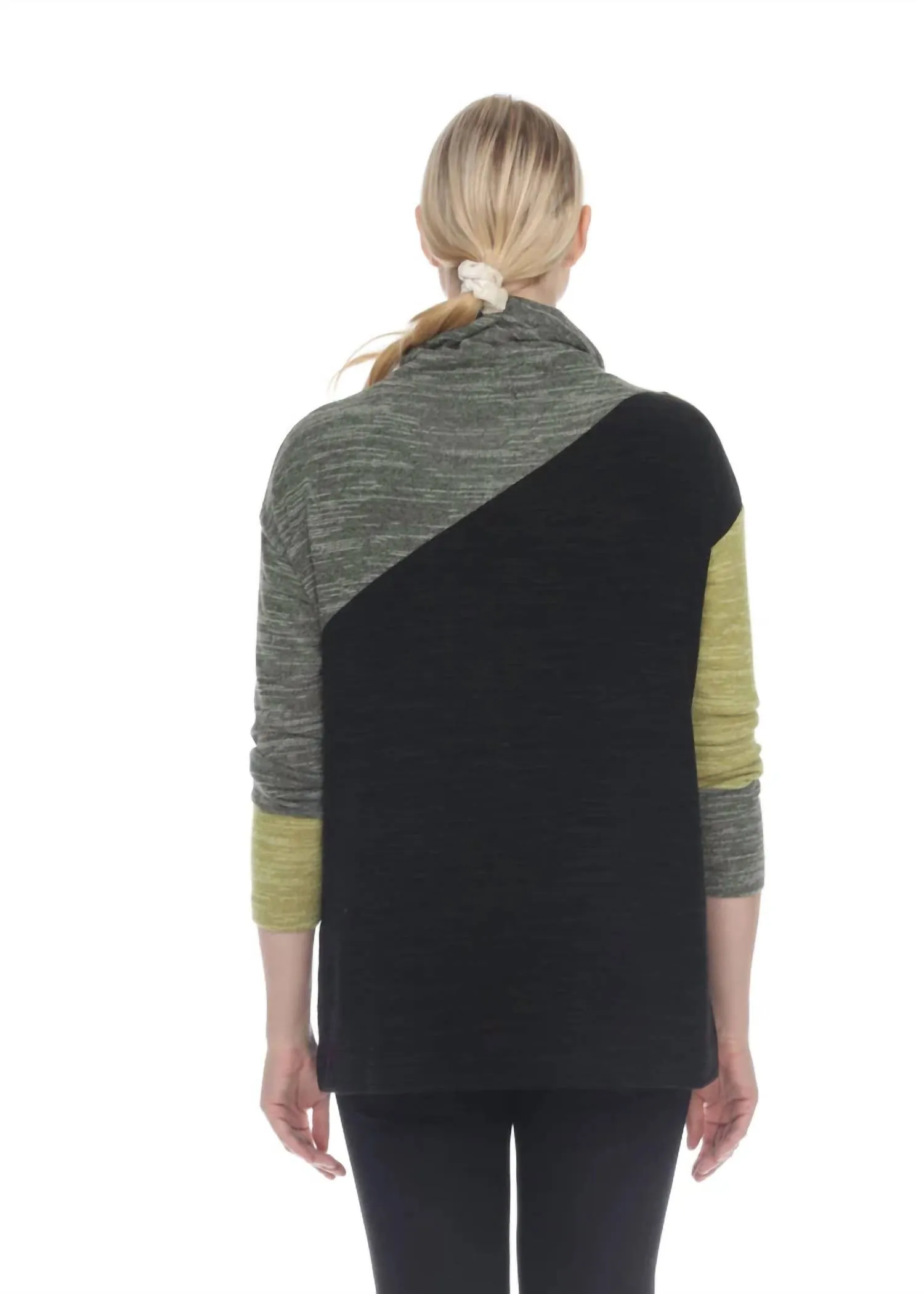 Turtleneck Sweater In Olive