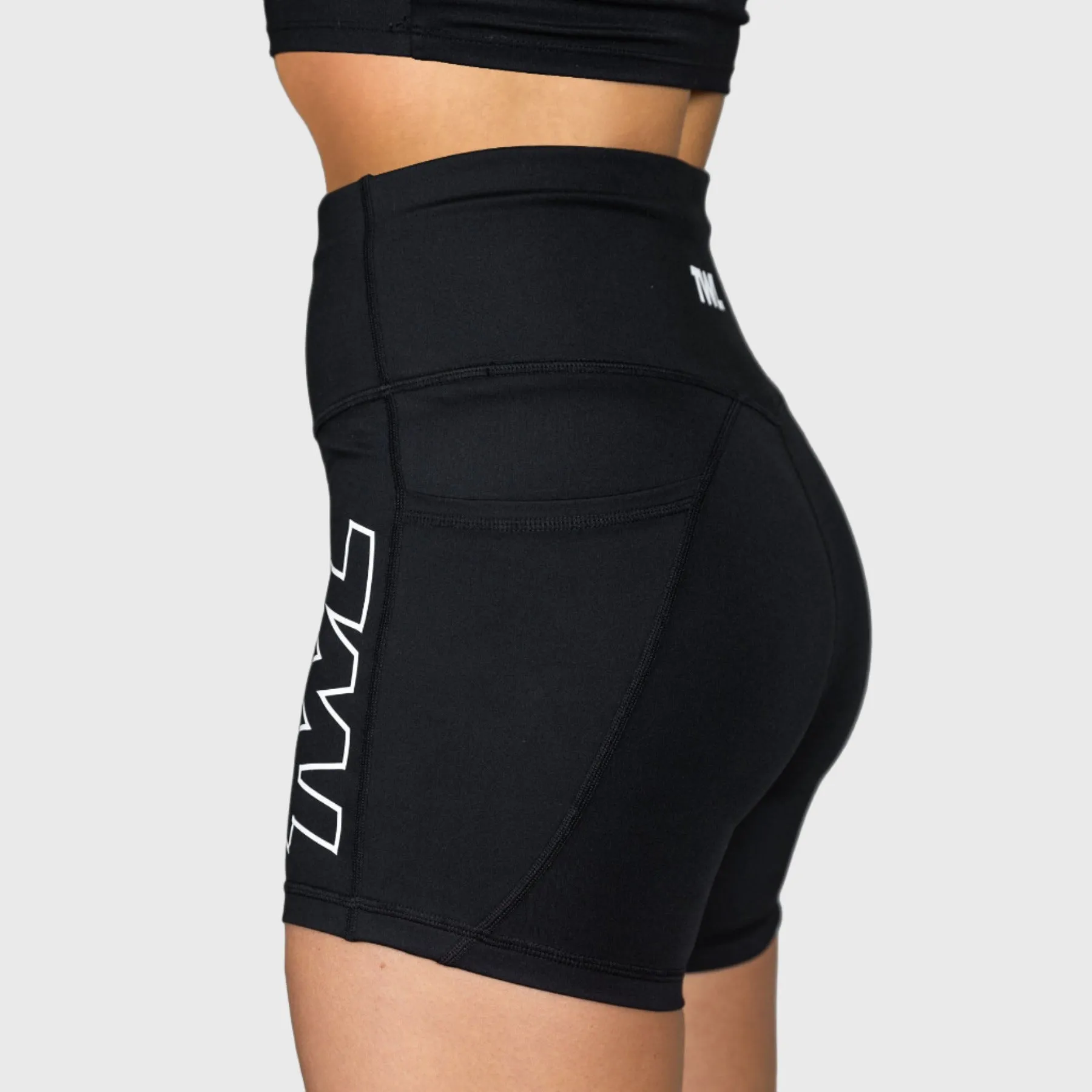 TWL - WOMEN'S ENERGY SHORTS - ATHLETE - BLACK