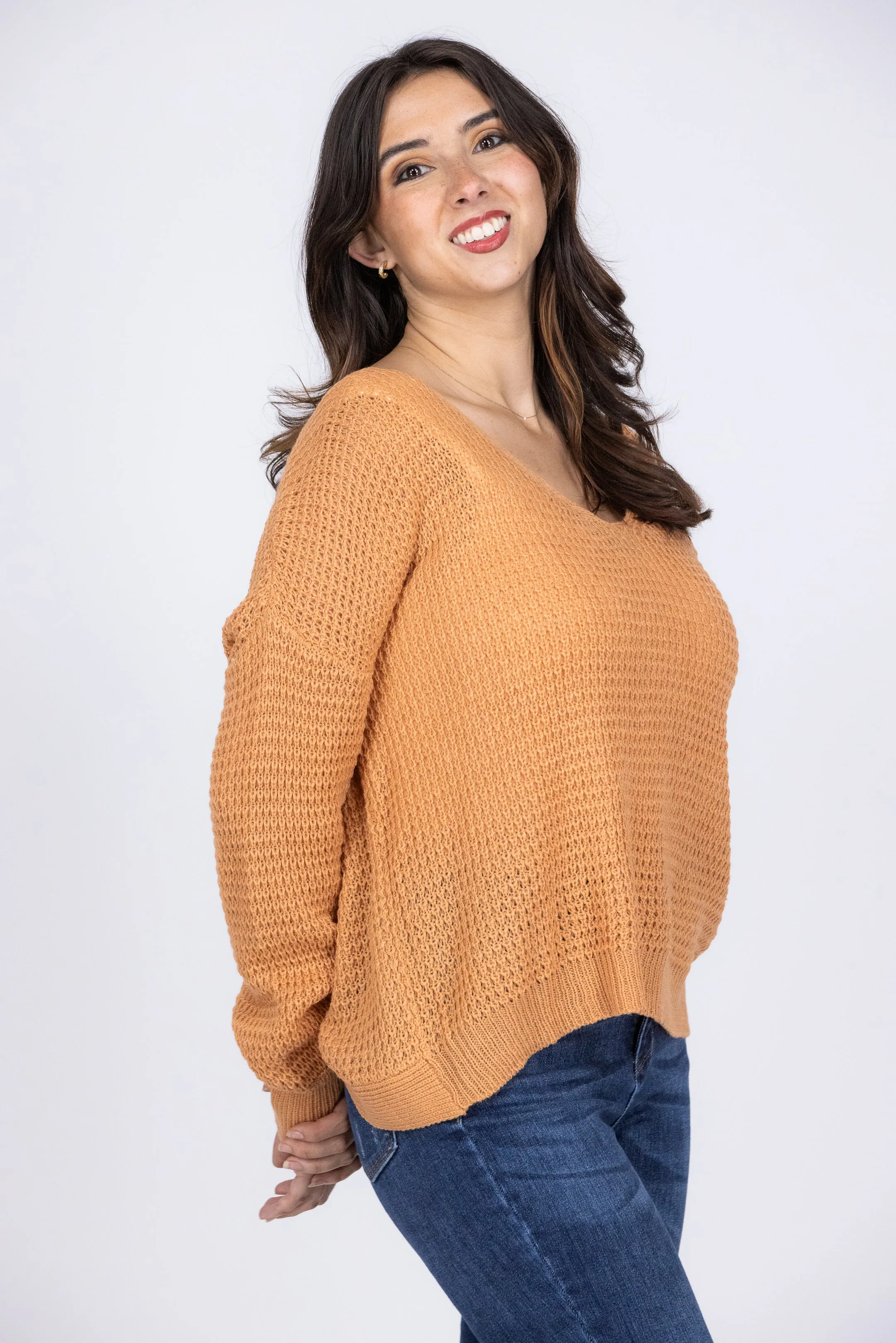 Unexpected Twist Women's Edgy Knit Sweater * Final Sale*
