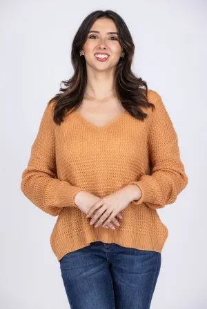 Unexpected Twist Women's Edgy Knit Sweater * Final Sale*