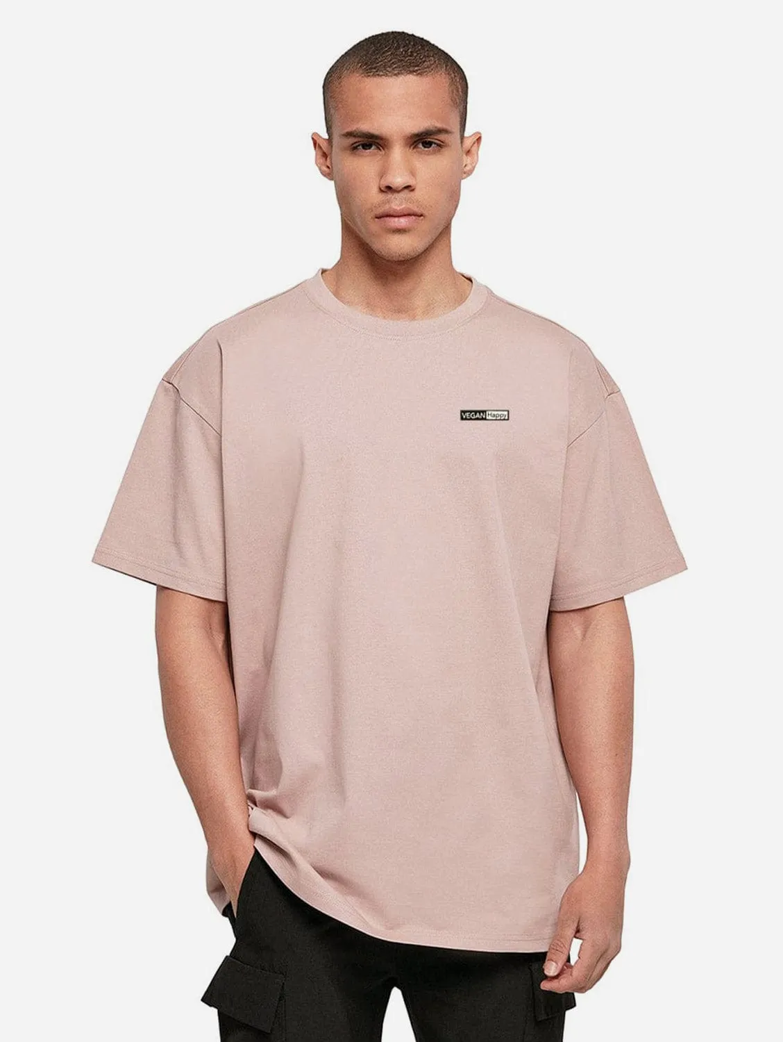 Vegan Heavy Men's Cotton Oversized T-Shirt | Multiple Colours