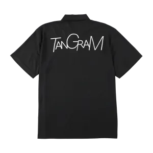 Vertical Logo Polo Shirts Black