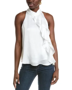 Vince Camuto Shirred Collar Tank