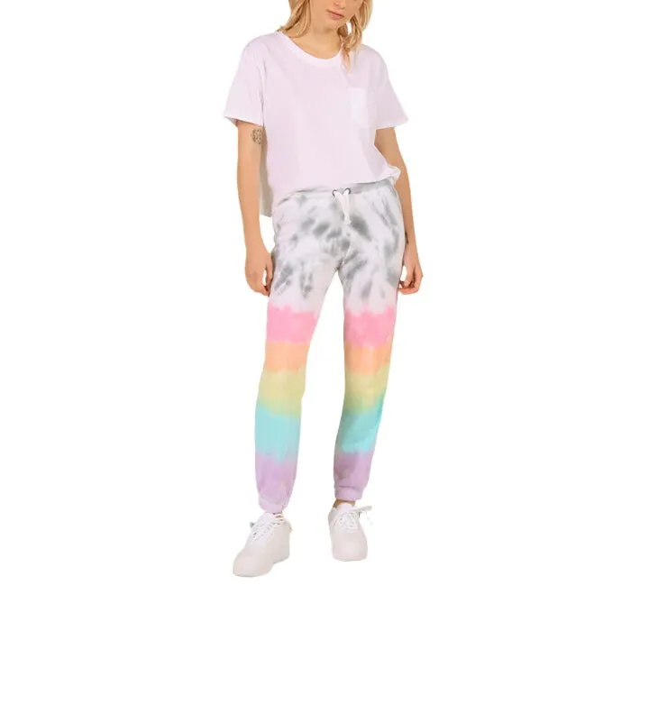 Vintage Havana/Ocean Drive Firework Tie Dye Burnout Jogger OD9316