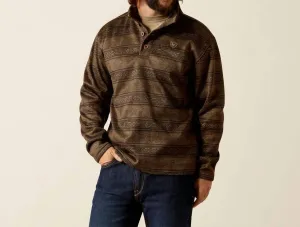Wesley Sweater In Brown Southwest Serape