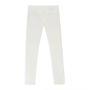 WHITE FILM MONOGRAM JACQUARD White SKINNY JEANS