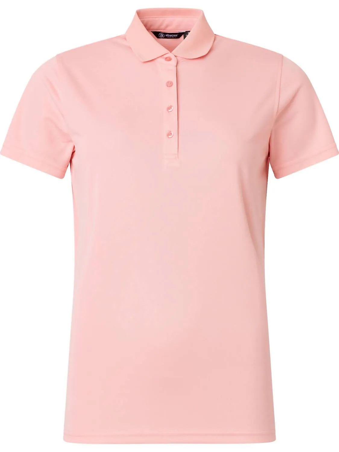 Women Cray Short Sleeve Polo In Flamingo