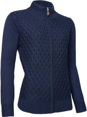 Women Knitted Avondale Cardigan In Navy