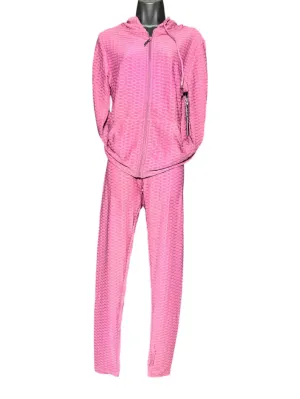 Women's 2-Piece Honeycomb Set In Mauve