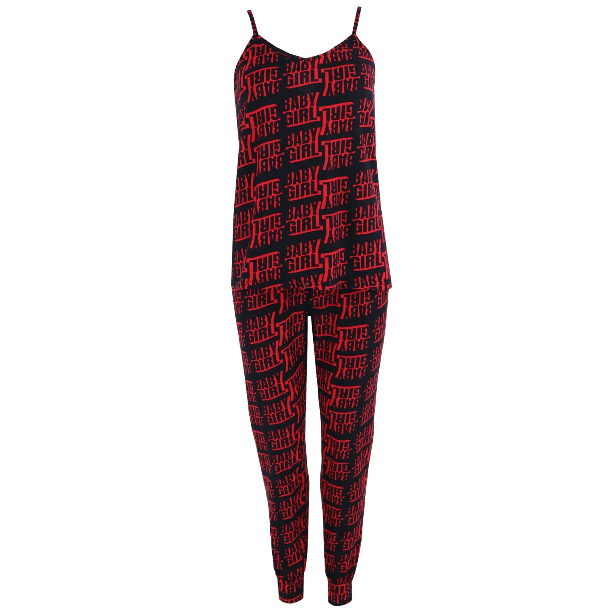Women's Baby Girl Jogger Pajama Set