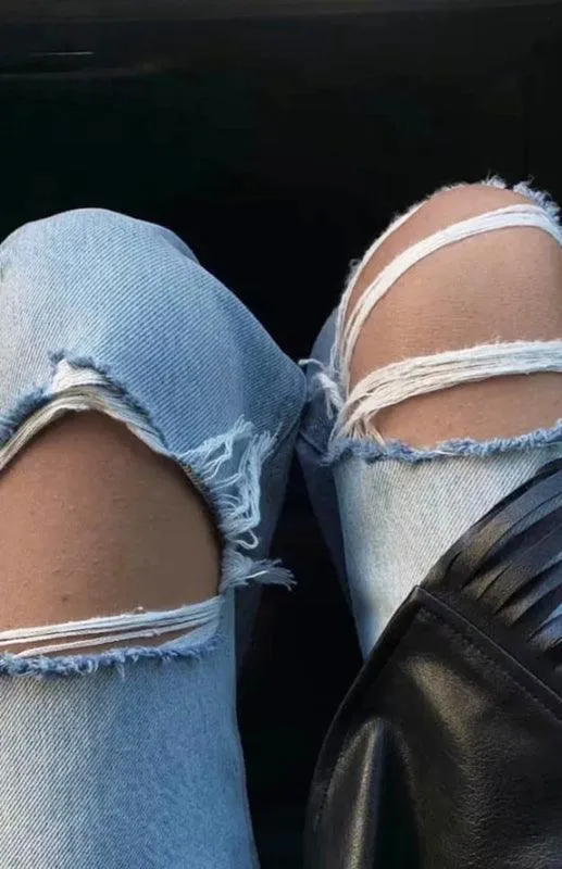 Women's Jeans - Wide Leg Flared Pants