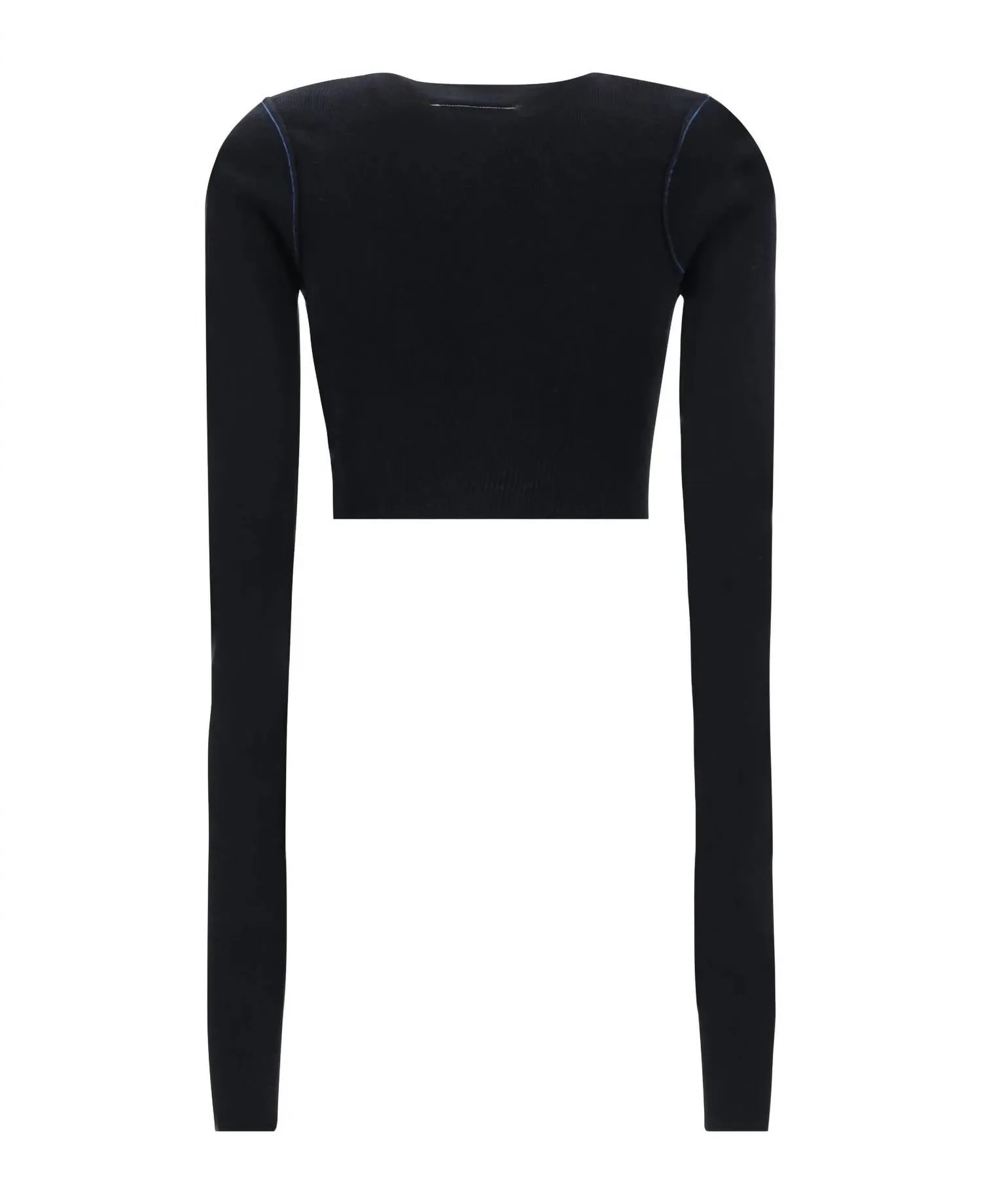 Women's Long Sleeve Cardigan In Black