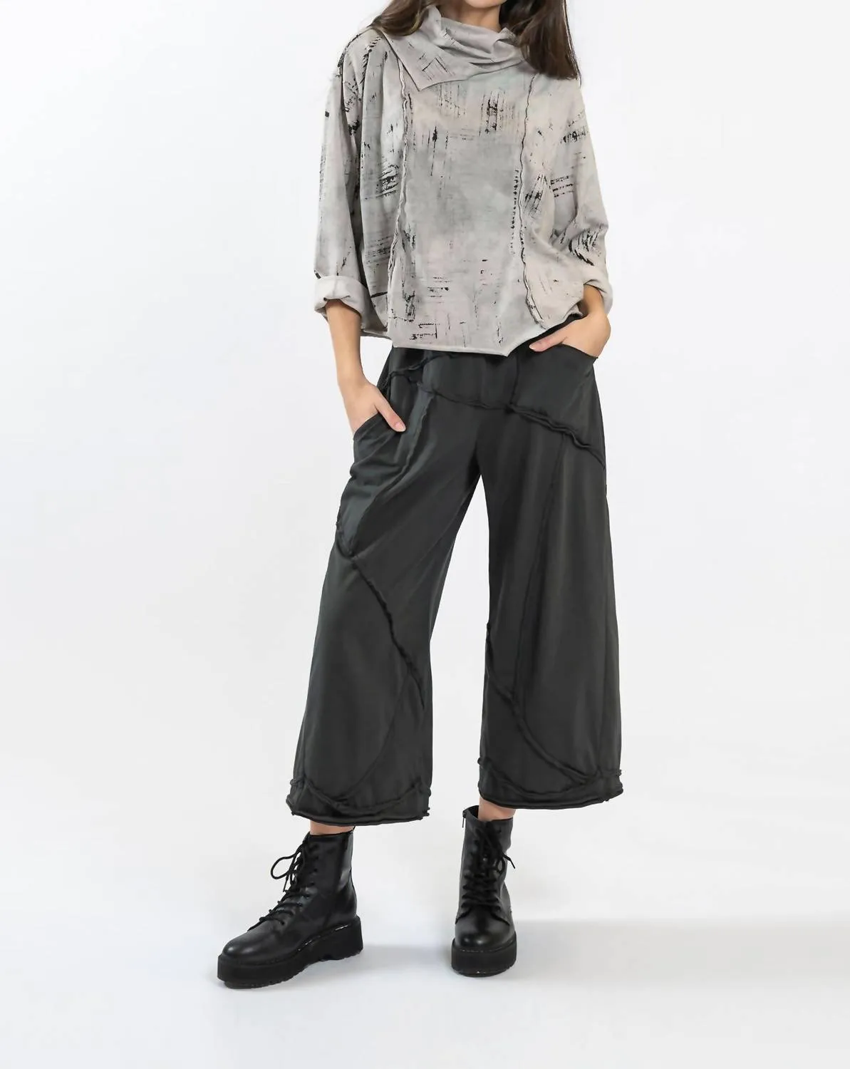 Women's Macy Pants In Charcoal