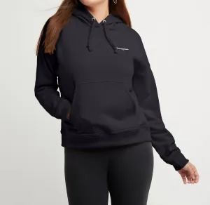 Women's Powerblen Hoodie Script In Black